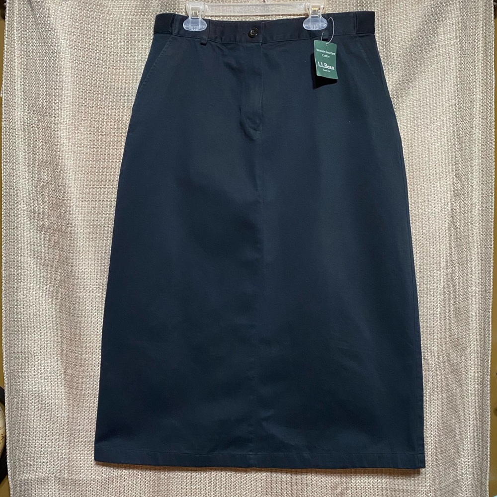 L.L.Bean NWT Black Skirt